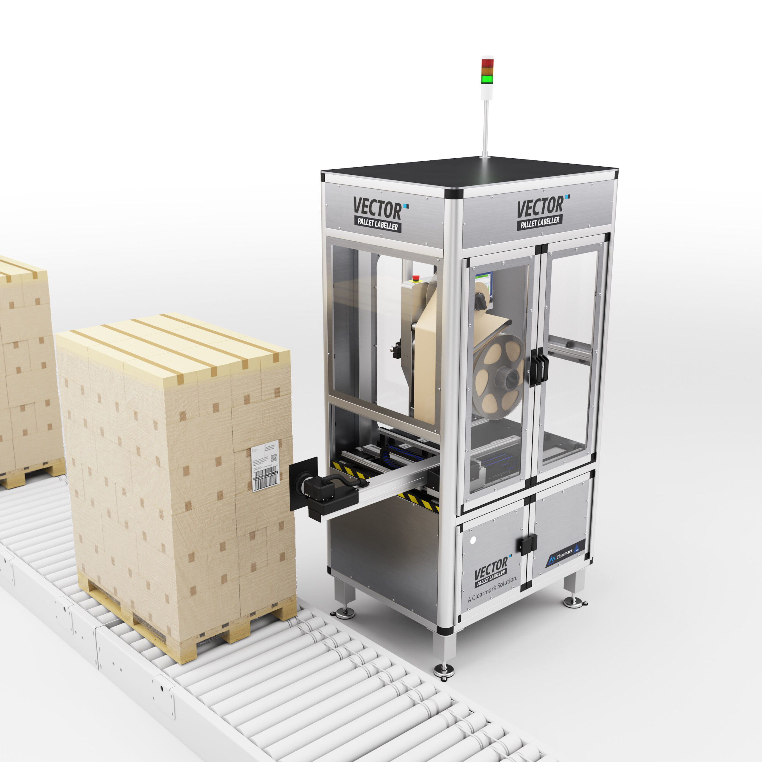 ICE Vector establishes Clearmark’s foray into pallet labelling