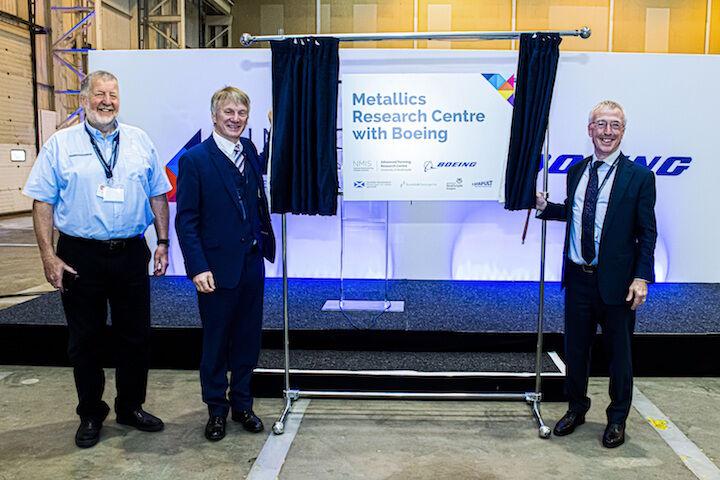 NMIS and Boeing officially open new R&D facility in Renfrewshire