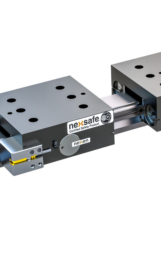 NexSafe rail brakes with functional safety certification for linear motion systems