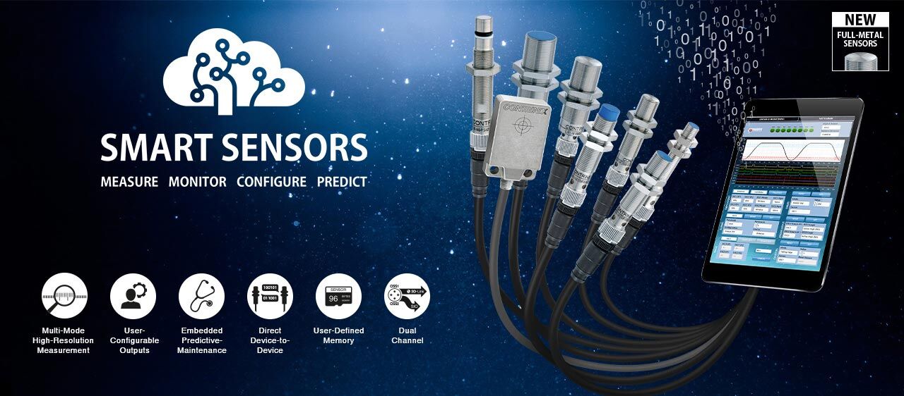 Brochure: How to be smart with Contrinex’s SMART inductive sensors