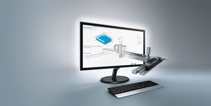Design Cartesian robots in minutes – complete with digital documentation – with the Handling Guide Online from Festo