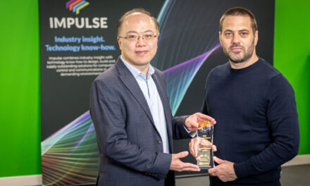 Impulse Embedded presented with Platinum Partner Award by Axiomtek